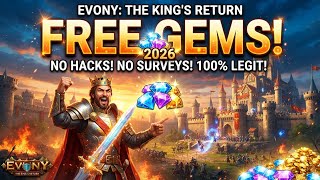 Evony kings return hack gems 2026 iOS 