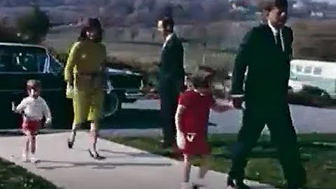 CANDID KENNEDY FILM -- ATOKA, VIRGINIA (OCTOBER 27...