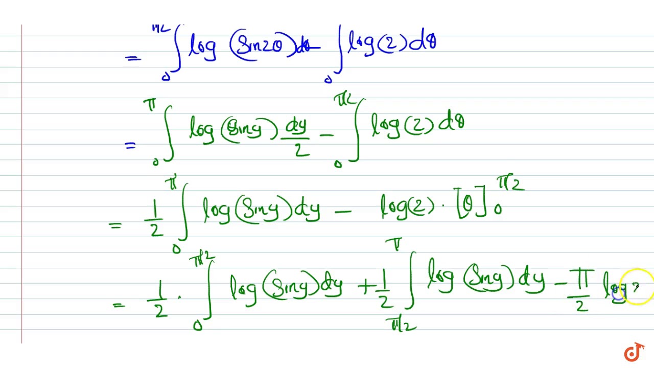 Int 0 1 Log X Sqrt 1 X 2 Dx Youtube