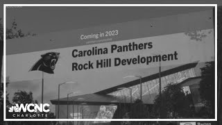 Road to site of what would have been Panthers&#39; training facility in Rock Hill, SC almost done