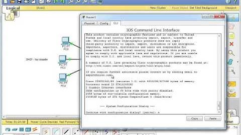 #3 Serviço DHCP roteador Cisco
