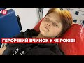 Дівчинка з простреленими ногами врятувала поранених