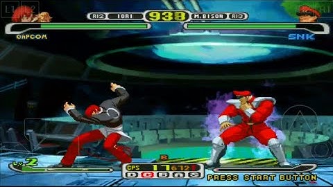 Capcom VS SNK -Defeating Balrog and M. Bison