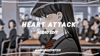 Heart attack - Demi Lovato [ EDIT AUDIO]