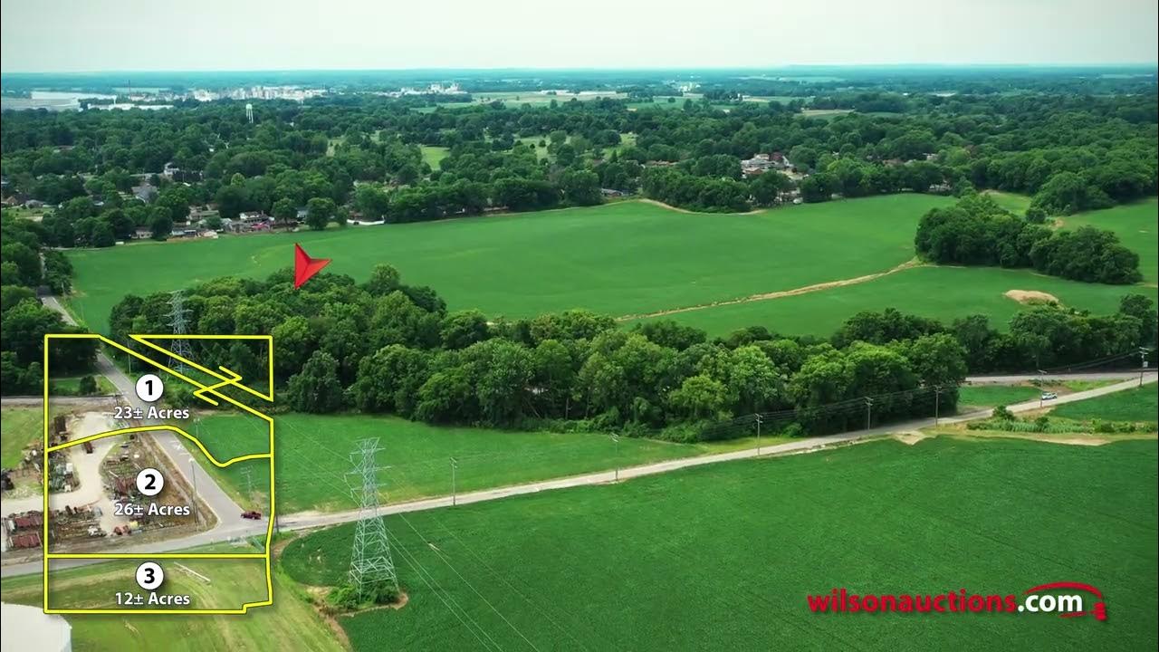 128 +/ AC Posey Co , IN Land Auction WilsonAuctions com YouTube