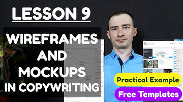 Lesson 9. Wireframes and Mockups in Copywriting (+Practice - Creating  a Wireframe from Scratch)