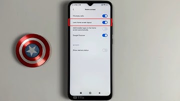 Lock Home screen layout on Poco C40 Android 11