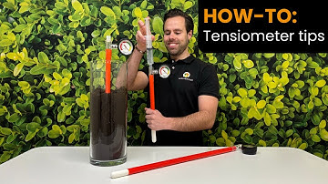 Analogue tensiometer with clock for instant reading | Nieuwkoop