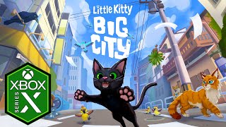 Little Kitty Big City Xbox Series X Gameplay [Optimized] [Xbox Game Pass]