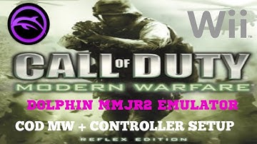 DOLPHIN EMULATOR MMJR2 / CALL OF DUTY MODERN WARFARE + CONTROL SETTING NUNCHUK  / FULL TUTORIAL