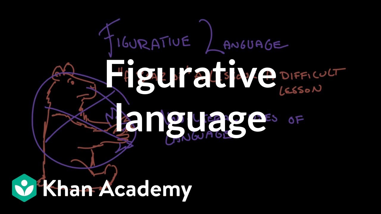 Figurative language  Reading  Khan Academy