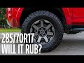 BFGoodrich KO2 - 285/70R17 - Will It Rub?