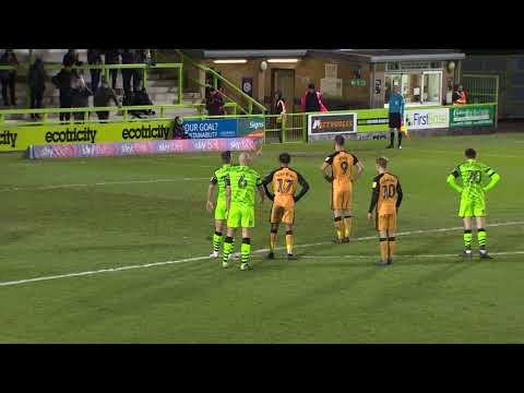 Forest Green Port Vale Goals And Highlights