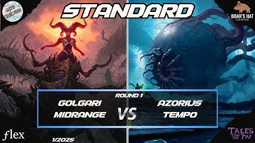 Golgari Midrange VS Azorius Tempo [MTG Standard Round 1]