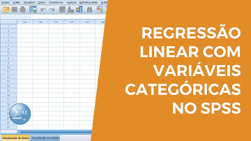 Regressão linear com variável independente categórica no SPSS