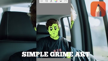 TIME LAPSE | TUTORIAL SIMPLE GRIME ART | AUTODESK SKETCHBOOK