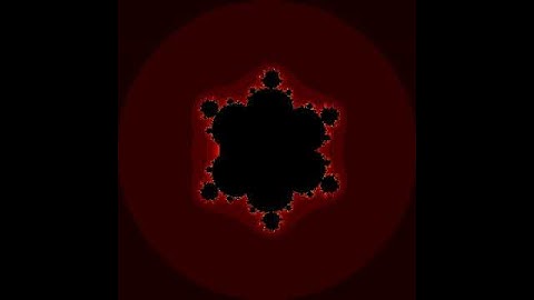 Mandelbrot Set animation
