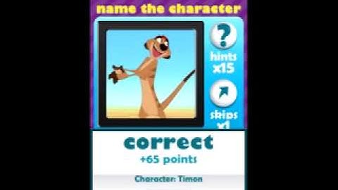 Quizcraze characters level 4