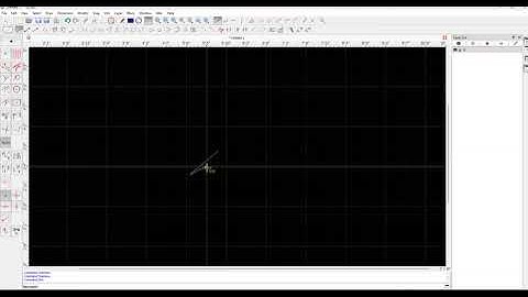 QCAD - Drawing Lines Tutorial