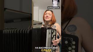 Елизаров - ГДЕ на баяне #инди #аккорды #кавер #russiangirl #cover #гол #баян #гитара #аккордеон #рок