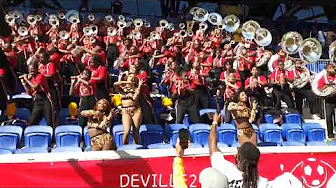 'YOU KNOW I AIN'T SCARED' GRAMBLING STATE WORLD FAMED TIGER BAND Brick City Classic vs Hampton (4K)