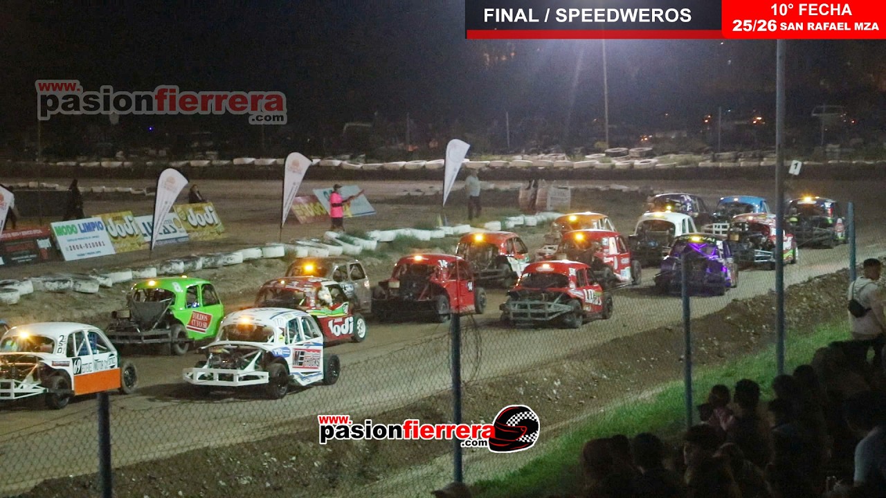 25/26- Fecha 10 - SPEEDWEROS  Series y finales Speedway San Rafael