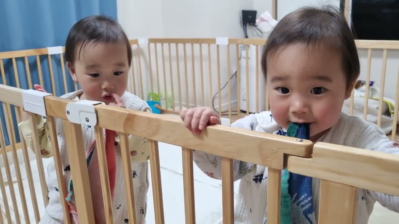 朝から晩まで遊びすぎた双子 - YouTube