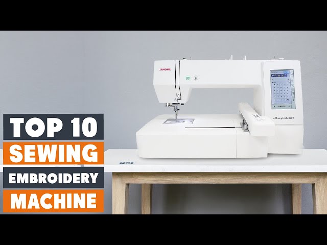 Embroidery Machine vs Sewing Machine - Ultimate Guide