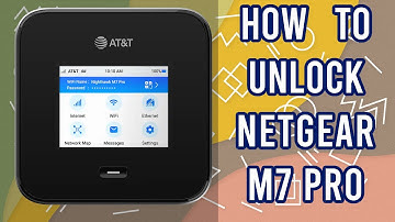 How to Unlock Netgear Nighthawk M7 5G Mobile Hotspot with IMEI Code