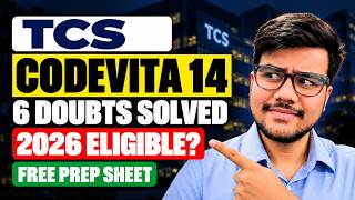 TCS CodeVita Season 14: 6 Doubts Answered From the Official Rules (Is 2026 Batch Eligible)