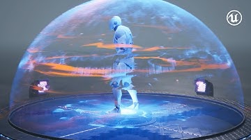Energy Shield Portal in Unreal Engine & Houdini (Pro Unreal Engine Tutorial)