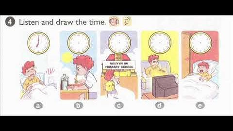 English 4 Unit 11 What time is it (Lesson 2)