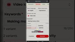 Free Al that gives you multiple caption options from one topic.