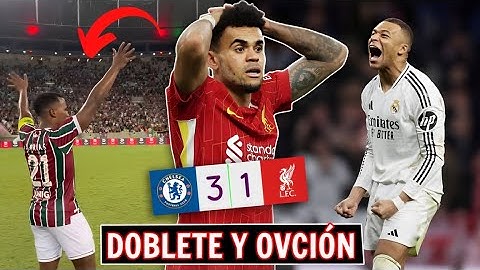 COLOMBIANO DOBLETE y OVACIÓN😱 - LUIS DIAZ DATO IMPRESIONANTE - MBAPPÉ DOBLETE🔥