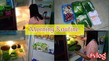 Rutinitas IRT  bersihkan kulkas dan food preparation.