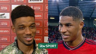  The Best Goal Of My Career - Amad Diallo Reacts To His Late Winner Against Liverpool - Itv Sport