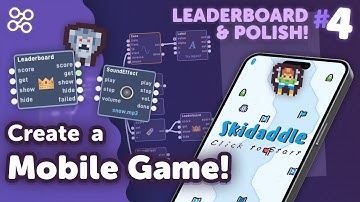 Create a Mobile Game with Flowlab Part 4: Leaderboard & Finishing up