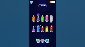 Nut Sort 3D: Color Match | Level 31