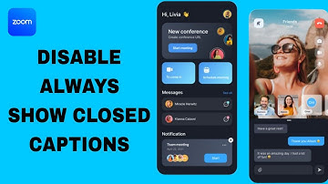 How To Disable Always Show Closed Captions On Zoom App | Step By Step