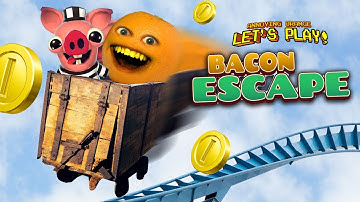 Bacon Escape: Going Hog Wild! 🐖💨 [Annoying Orange Plays]