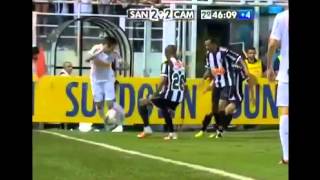 Neymar Amazing Rainbow Flick Trick [Carretilha Neymar contra Atlético MG] 17/10/2012