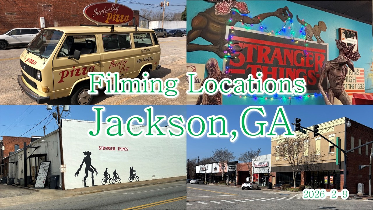 [Stranger Things Filming Location Tour in Jackson, GA] February 9, 2026, Jackson, Georgia