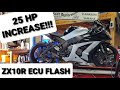 How to Gain 25 HP on your Kawasaki ZX10R with an ECU FLASH, and ONLY $200