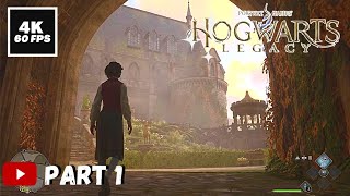 Hogwarts Walking Tour 4K | Hogwarts Legacy PS5 | PART 1