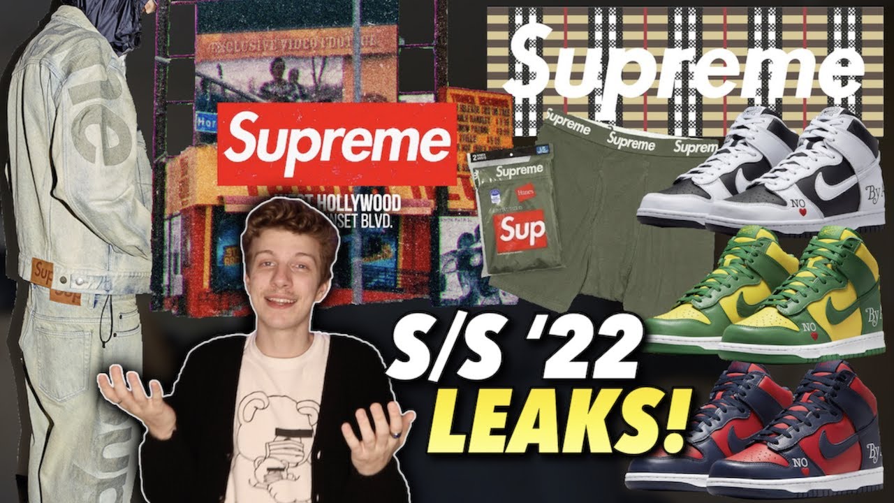 EVERY Supreme S/S '22 LEAK! Burberry, Dunk Highs, + More!