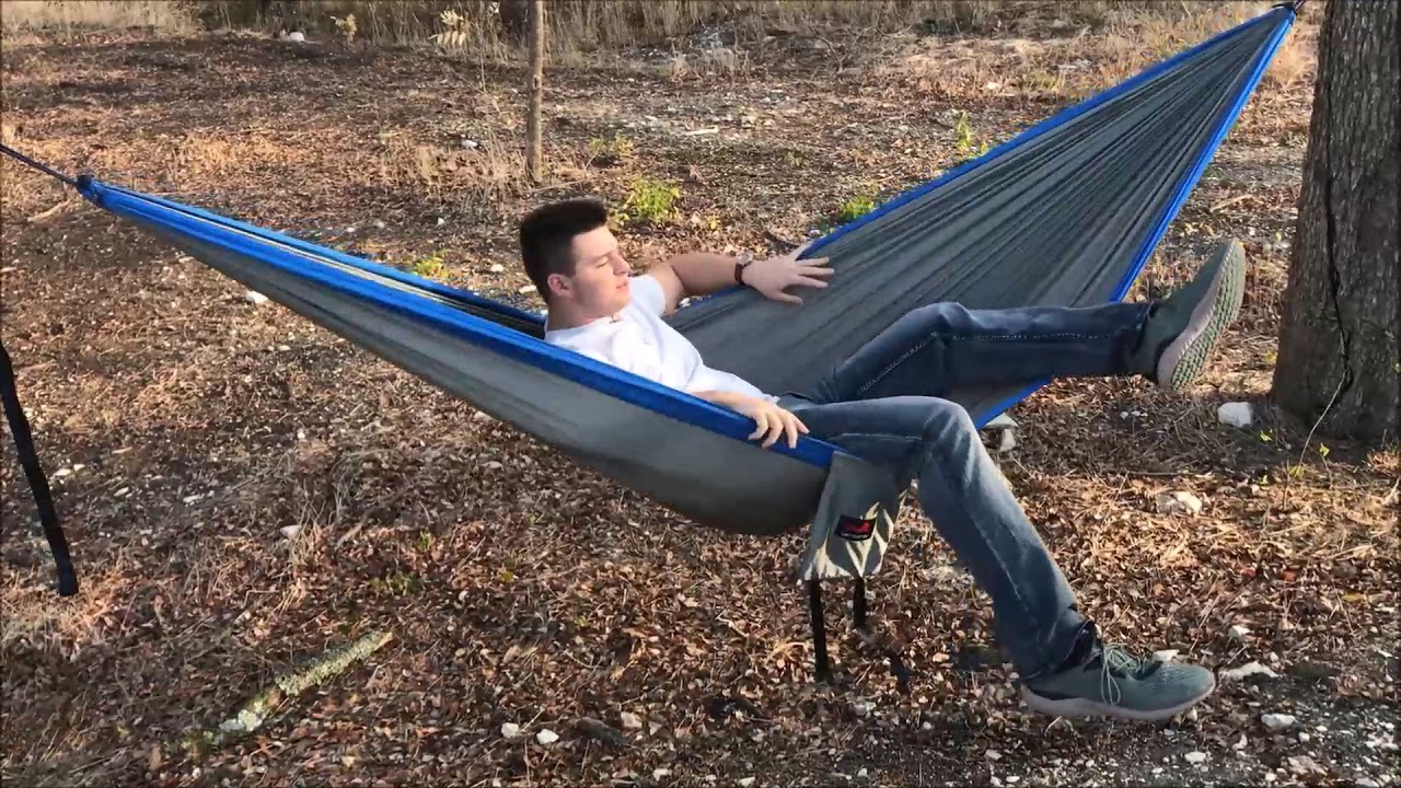 How to set up a hammock YouTube