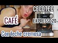 Cafetera de CAFE con leche CREMOSA 😋 con Cecotec Power Espresso 20. El café de casa como en el bar