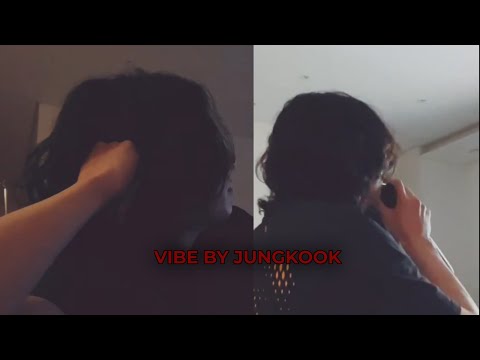JUNGKOOK singing VIBE by Taeyang and Jimin in his live (full ver.)