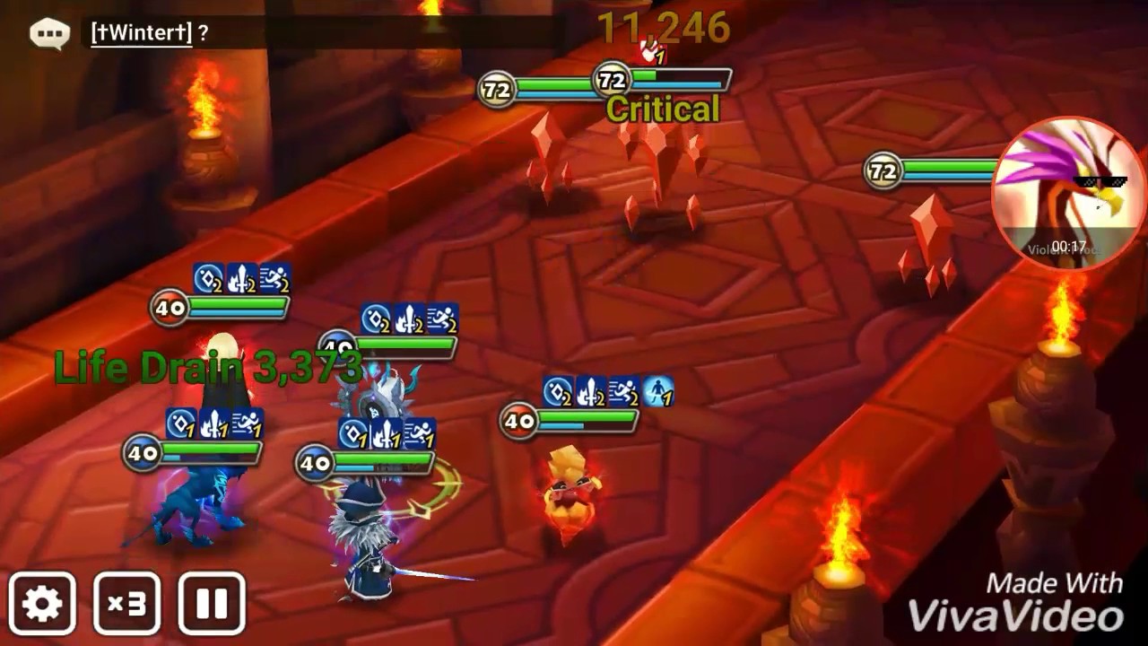 [Summoners War] My first DB10 speed run ever !