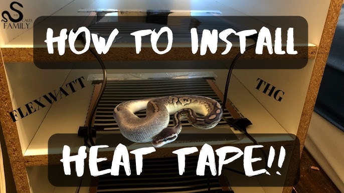 Reptile Heat Tape, Heat Tape for Reptiles